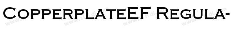 CopperplateEF Regula字体转换 CopperplateEF Regula字体转换
